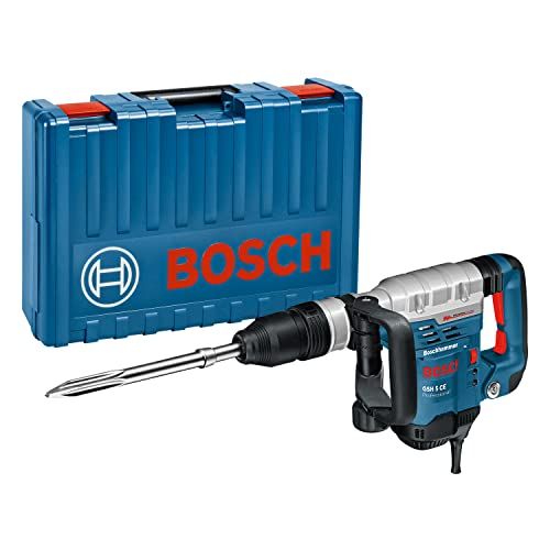 Bosch Professional GSH 5 CE - Martillo demoledor (8,3 J, portabrocas SDS max, Vibration Control, en maletín)