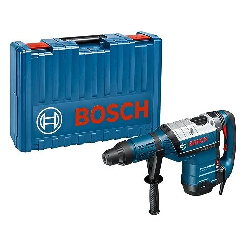 Bosch Professional GBH 8-45 DV - Martillo perforador (12,5 J, Ø máx. hormigón 45 mm, SDS max, Vibration control, en maletín)
